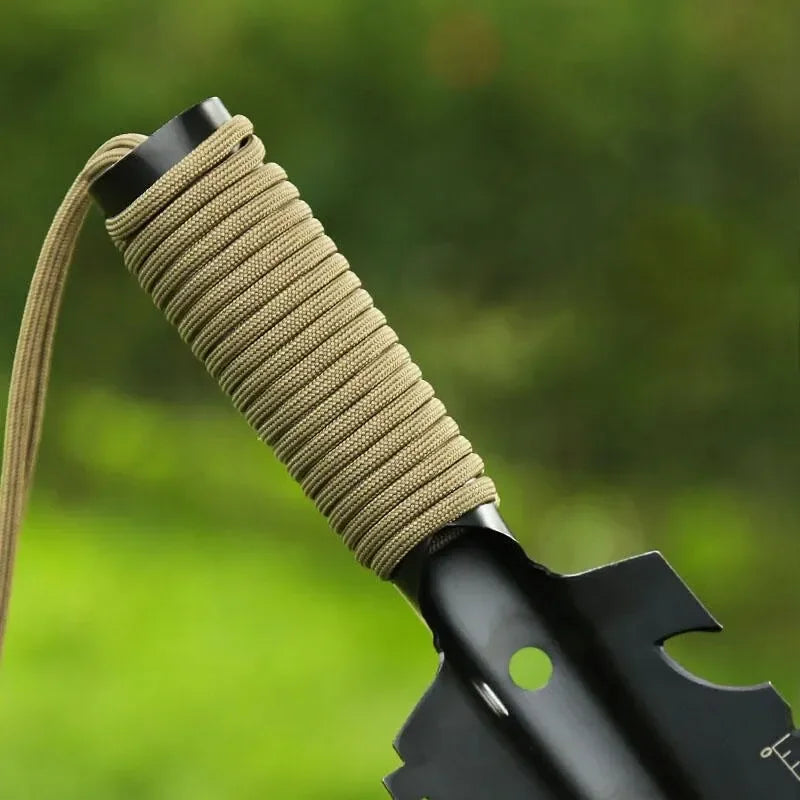 Bærbar camping Vandreture Rejse Pinic skovl Multifunktionel ammunition skovl overlevelse udendørs udstyr Haveværktøj skovl