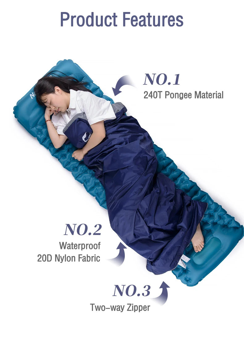 SLEEPING BAG ENVELOPE STYLE 15-5°C