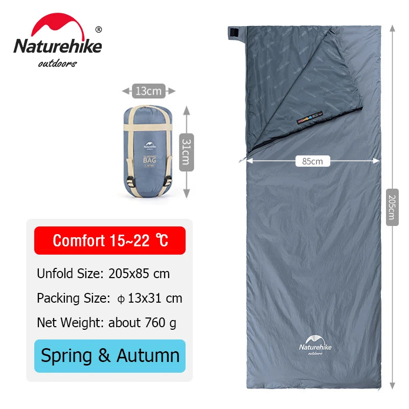 SLEEPING BAG ENVELOPE STYLE 15-5°C