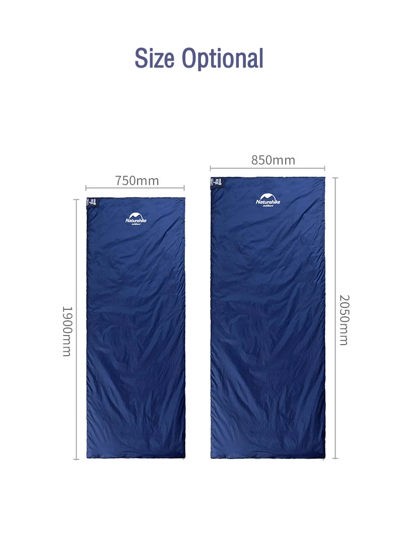 SLEEPING BAG ENVELOPE STYLE 15-5°C