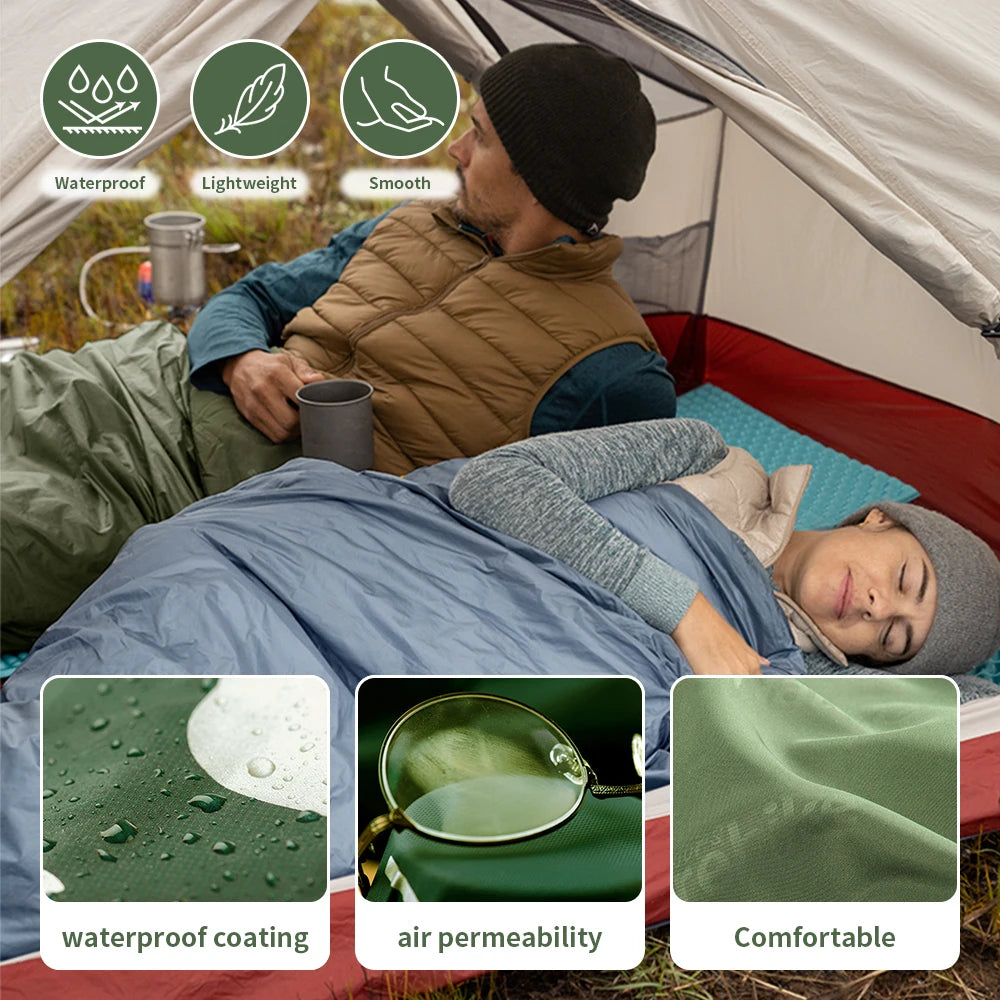 SLEEPING BAG ENVELOPE STYLE 15-5°C