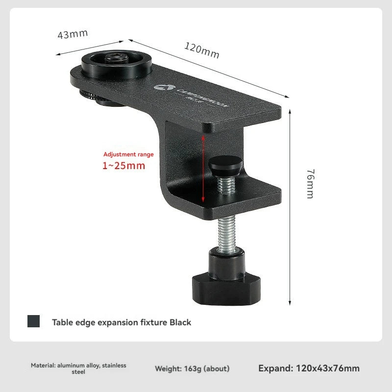 BKZ-18 Outdoor Camping Desktop Expansion Accessories Flat Gas Cylinder Lamp Burner Head Heating Stove Table Plate Fixing Clip