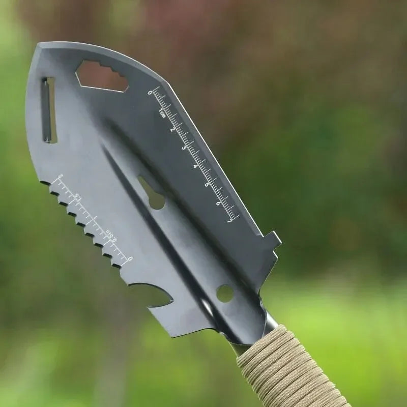 Portable Camping Hiking Traveling Pinic Shovel Multifunctional Ordnance Shovel Survival Outdoor Equipment Garden Tool Shovel