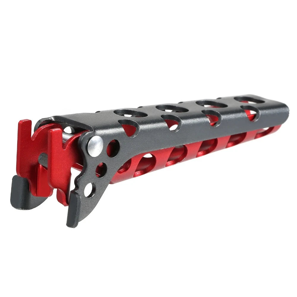 Camping Anti-hot Gryde Pan Skål Gripper Anti-Skold Håndtag Holder Clip Klemme til udendørs madlavning Picnic Vandring Grill Køkkengrej