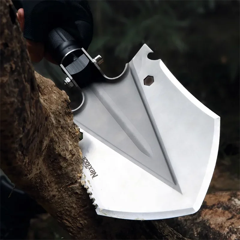 NexTool Outdoor Folding Shovel 14 in 1 Multi-functional Shovel Multitool Camping Hoe Axe Hammer Wood Saw Knife Survival Tool
