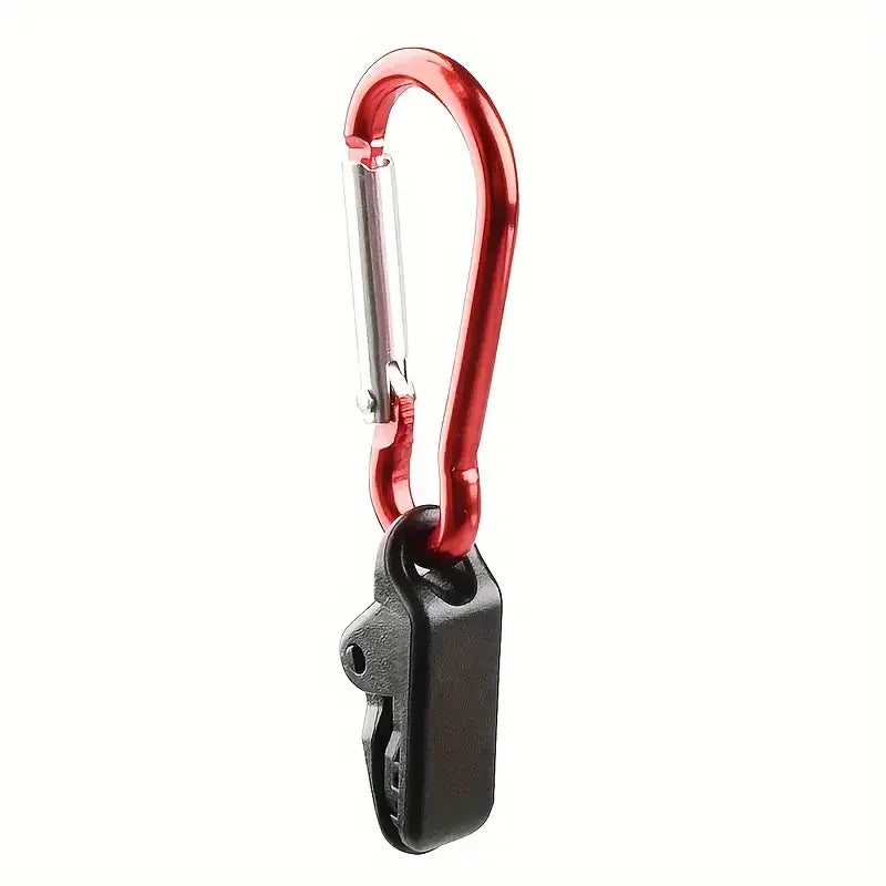 20 stk Tarp Clips, Vindtætte Clips Med Karabinhage, Markise Clip Set, Til Markise Udendørs Camping Caravan Canopy Telt