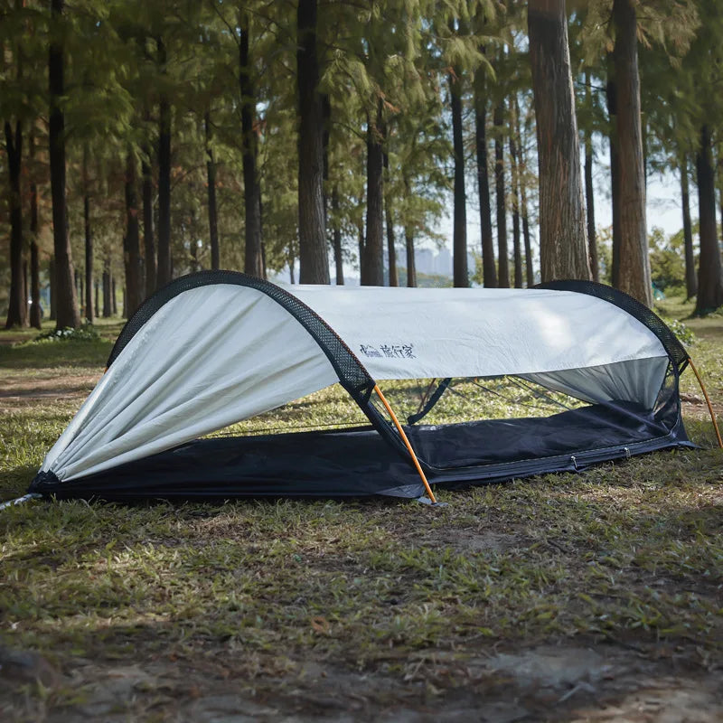 Model 2.0 Traveler hammock Outdoor anti roll and anti mosquito hammock Double person sunshade camping hammock with mosquito net