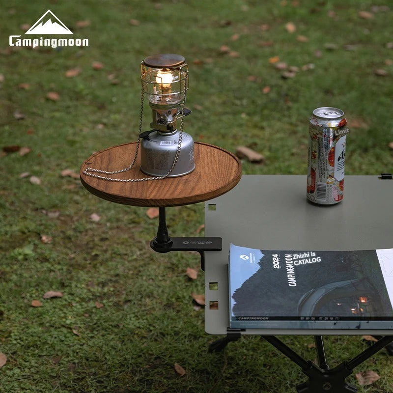 BKZ-18 Outdoor Camping Desktop Expansion Accessories Flat Gas Cylinder Lamp Burner Head Heating Stove Table Plate Fixing Clip
