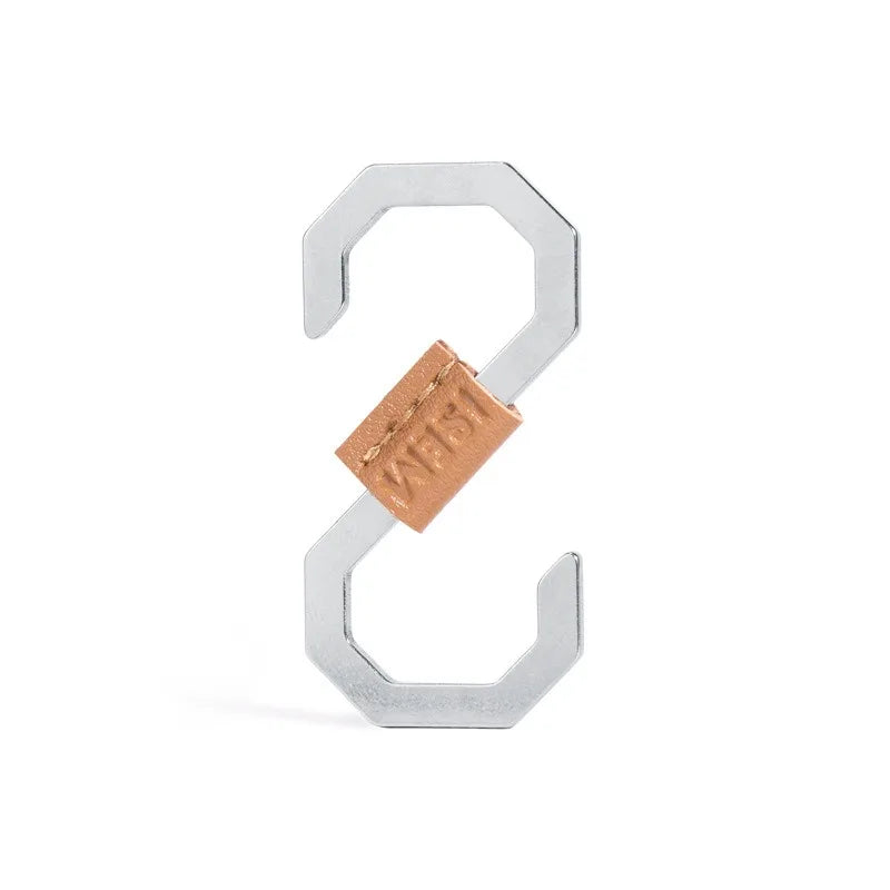 Stainless Steel Small Hook Portable S-shaped Metal Buckle Outdoor Camping Accessories Hanging Buckle
